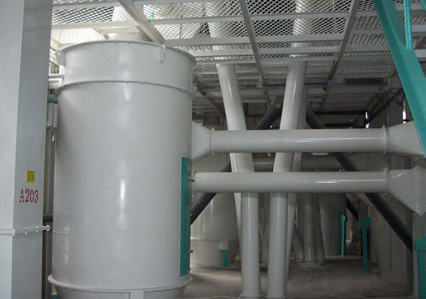 天津王經(jīng)理定購的面粉廠旋風(fēng)除塵器、布袋除塵器已發(fā)貨
